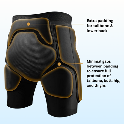 ShredSafe™ 2.0 Impact Shorts for Winter Sports