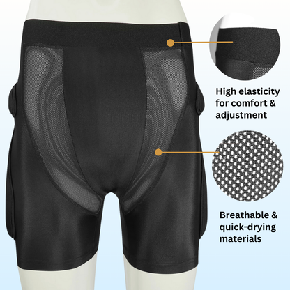 ShredSafe™ 2.0 Impact Shorts for Winter Sports