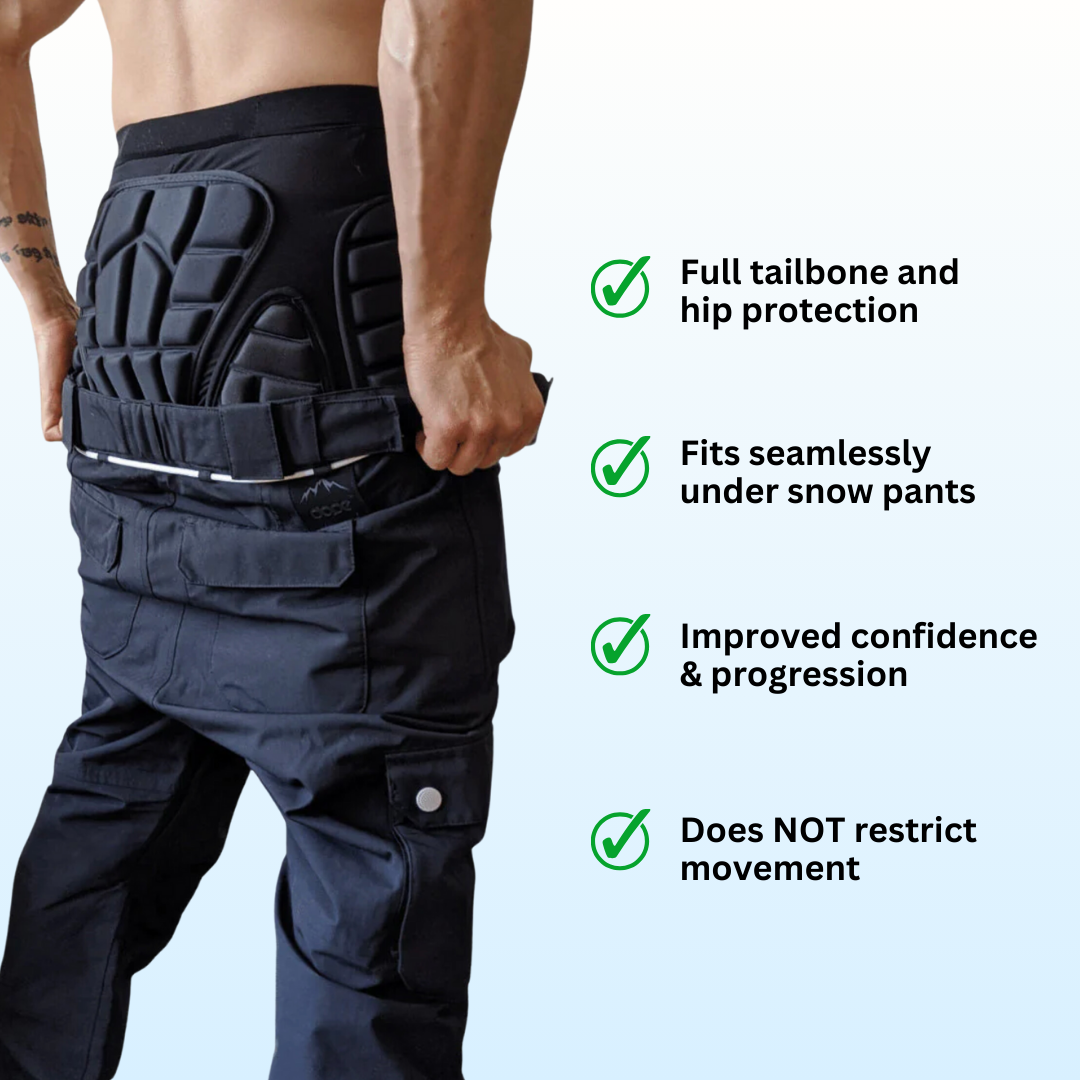 ShredSafe™ Impact Shorts for Winter Sports