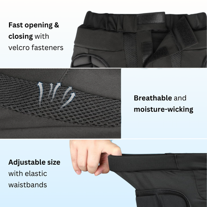 ShredSafe™ Impact Shorts for Winter Sports